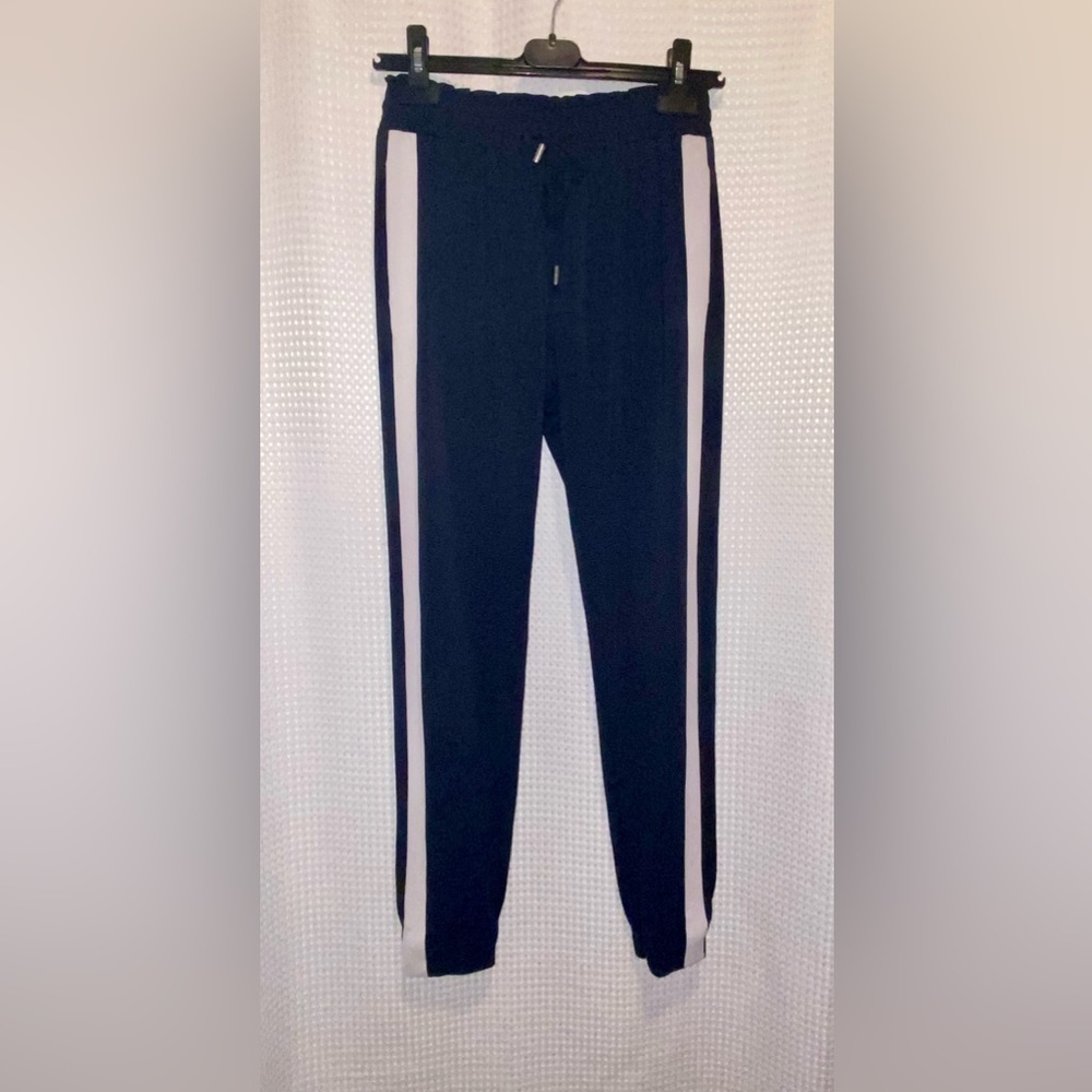 Iris Setlakwe navy blue Jogger trousers pants Sz small‎